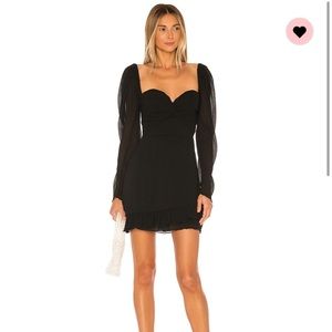 House of Harlow Carolina Black Dress